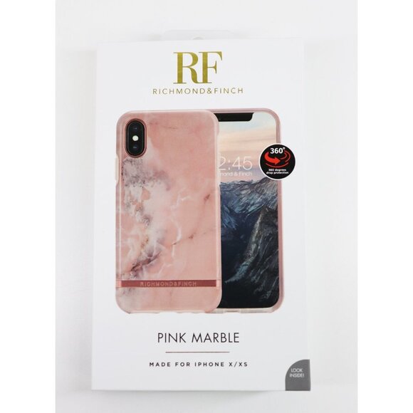 NWT Richmond & Finch Pink Marble Print iPhone‎ X/XS Case - Picture 4 of 15